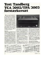 Tandberg TCA-3002-Review